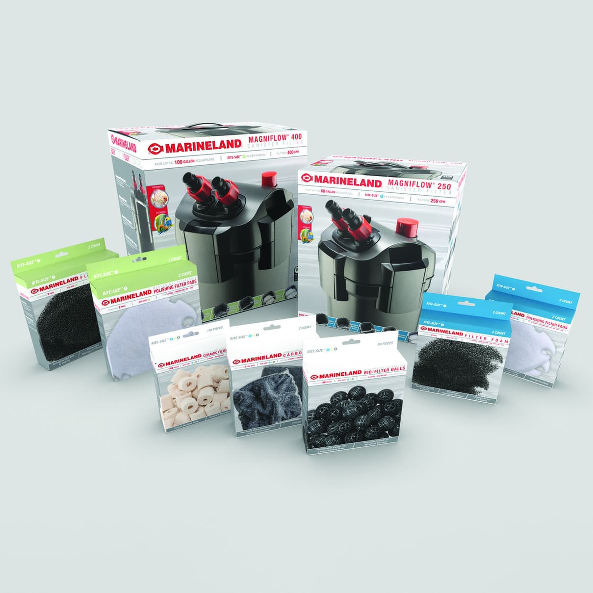 Marineland® Filters and Media Design — Petcare & Animals design — by Spectrum Brands Dynamic Consumer Experience (DCX) — 2025 GDUSA award entry