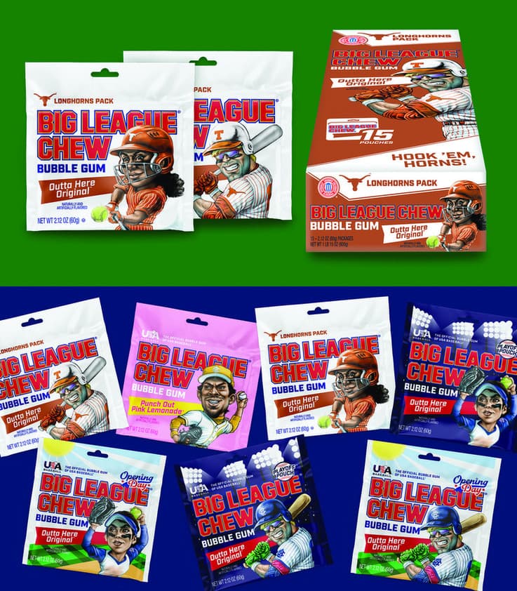 Big League Chew Limited Time Offers — Food & Beverage design — by Seedhouse — 2025 GDUSA award entry