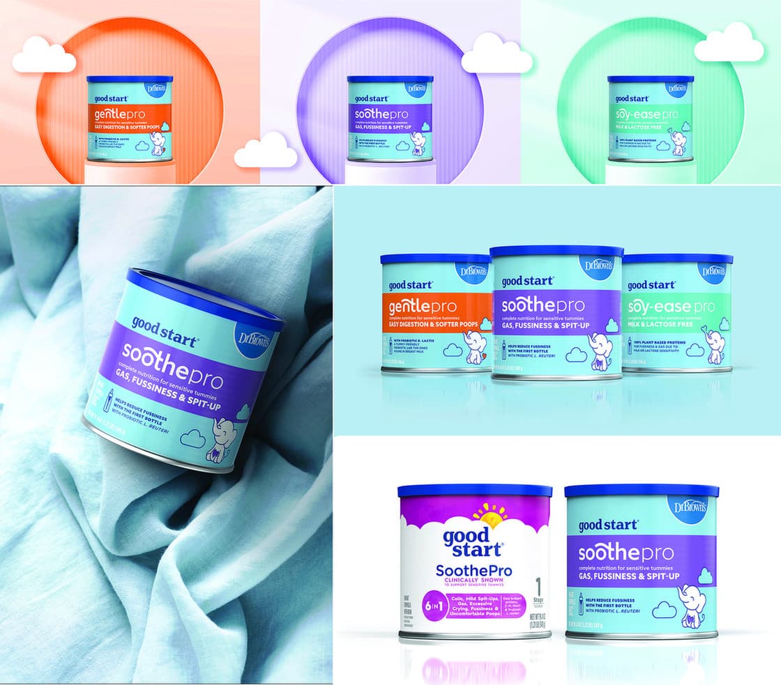 Good Start Family Package Redesign — Babies & Children design — by COHO Creative — 2025 GDUSA award entry