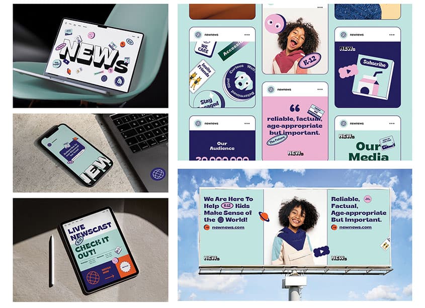 News Website and Identity Design — Digital Design — by Danyang Ma — 2023 GDUSA award entry