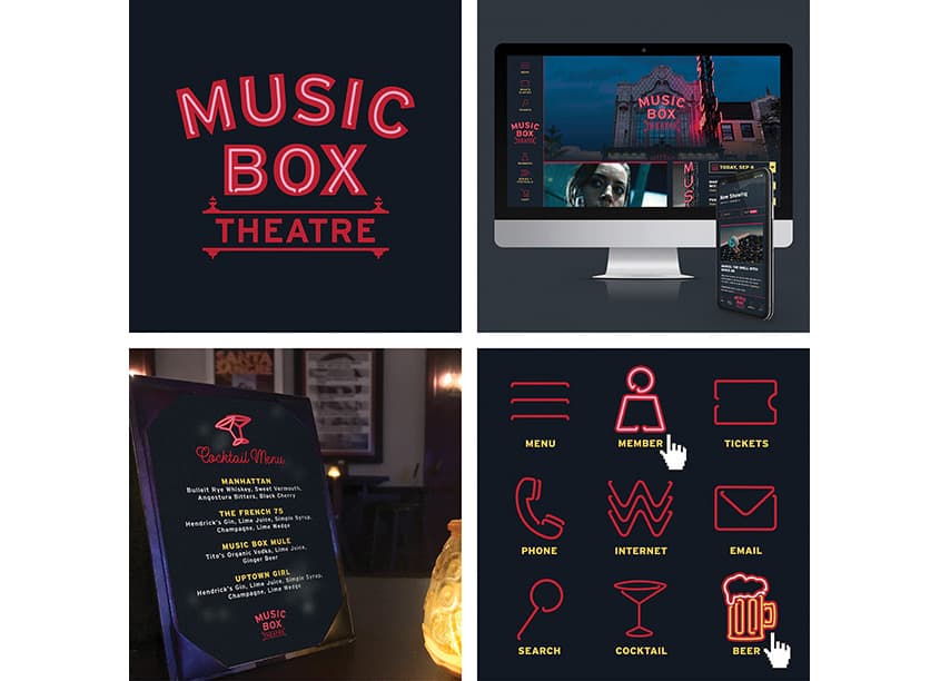 Music Box Theatre Branding