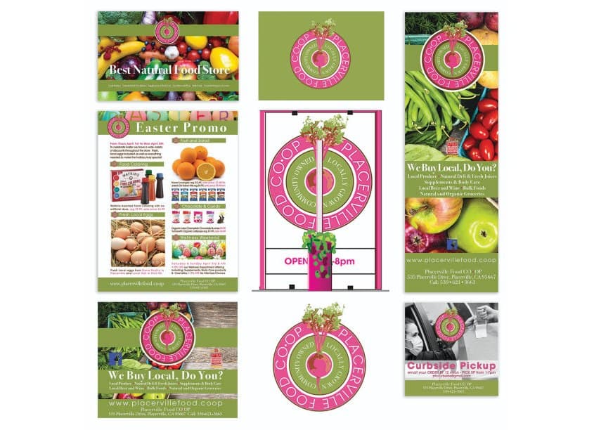 Placerville Food Coop Rebranding