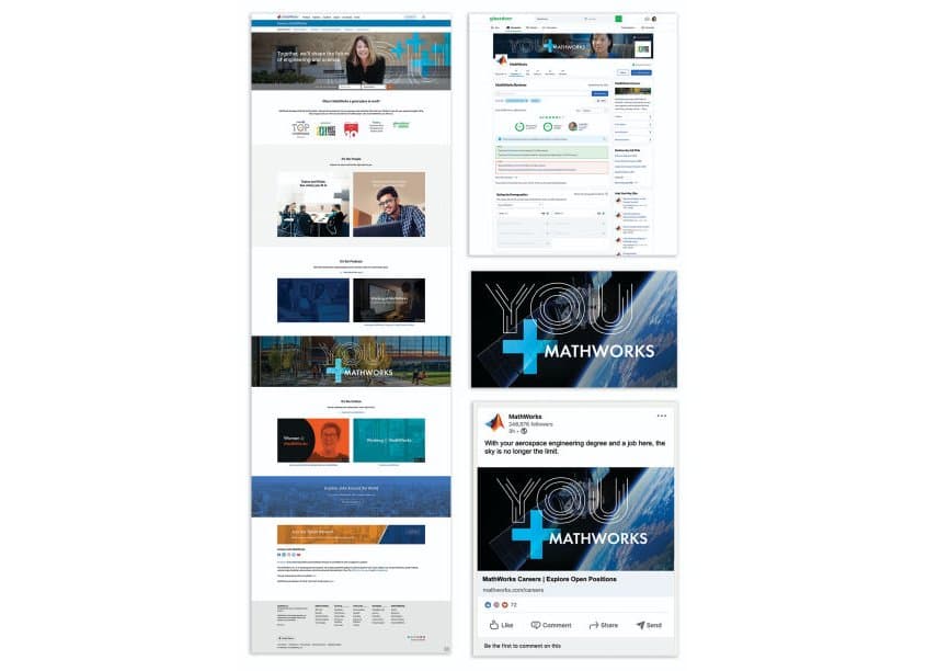 MathWorks You Plus Recruitment Campaign