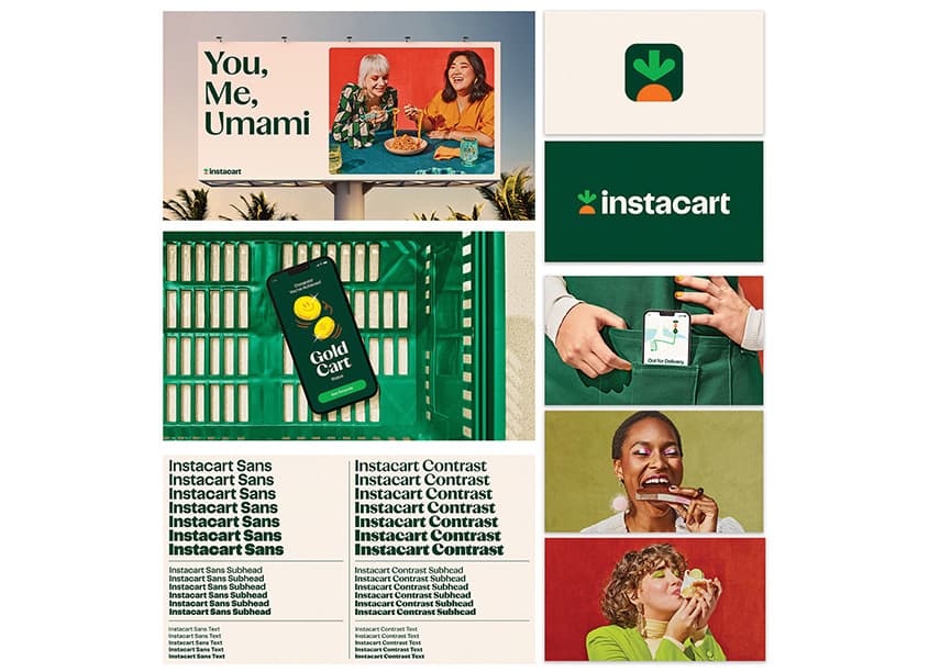 Wolff Olins x Instacart Rebrand