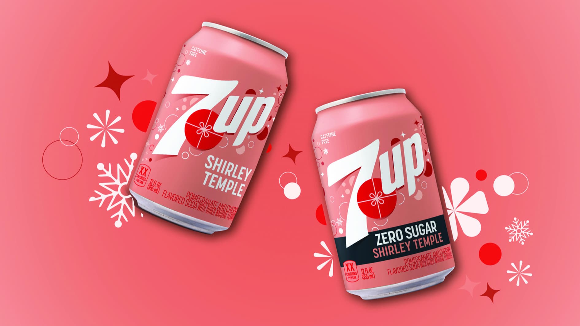 7Up Shirley Temple Limited Edition — Food & Beverage design — by CBX — 2025 GDUSA award entry