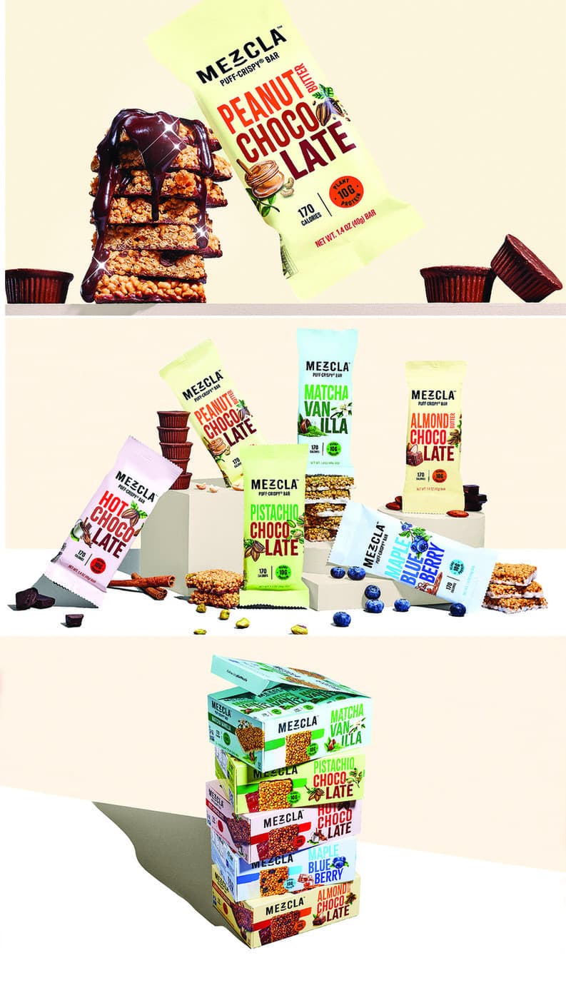 Mezcla Puff-Crispy Bar Redesign — Food & Beverage design — by CBX — 2025 GDUSA award entry