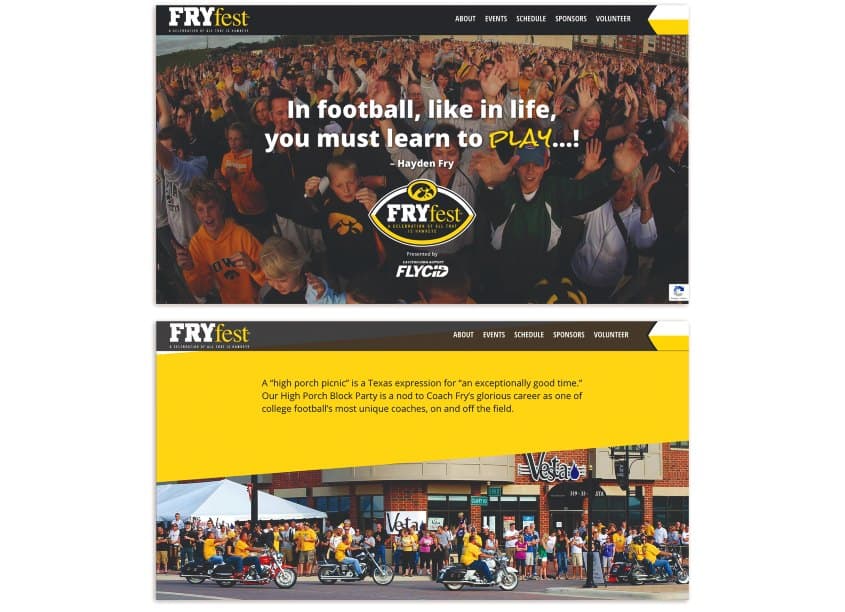 Fry Fest Website