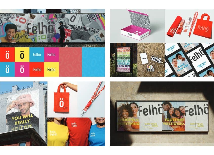 Raise Your Vibe With Felhö — Cannabis Branding + Logos design — by Felhö — 2023 GDUSA award entry