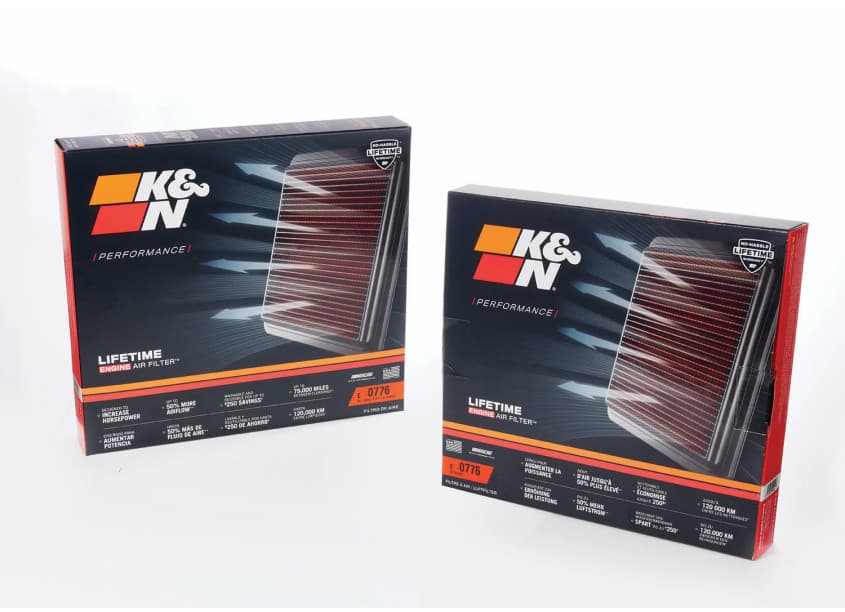 K&N Air Filter Packaging Reimagined