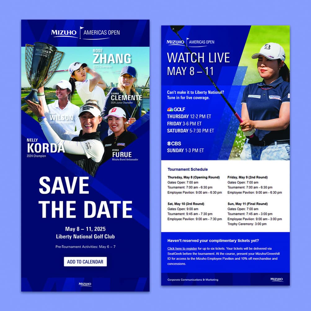 Mizuho Americas Open Emails