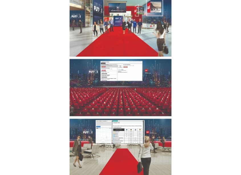 GAF Virtual Annual Sales Conference — Digital Design — by GAF Creative Design — 2021 GDUSA award entry