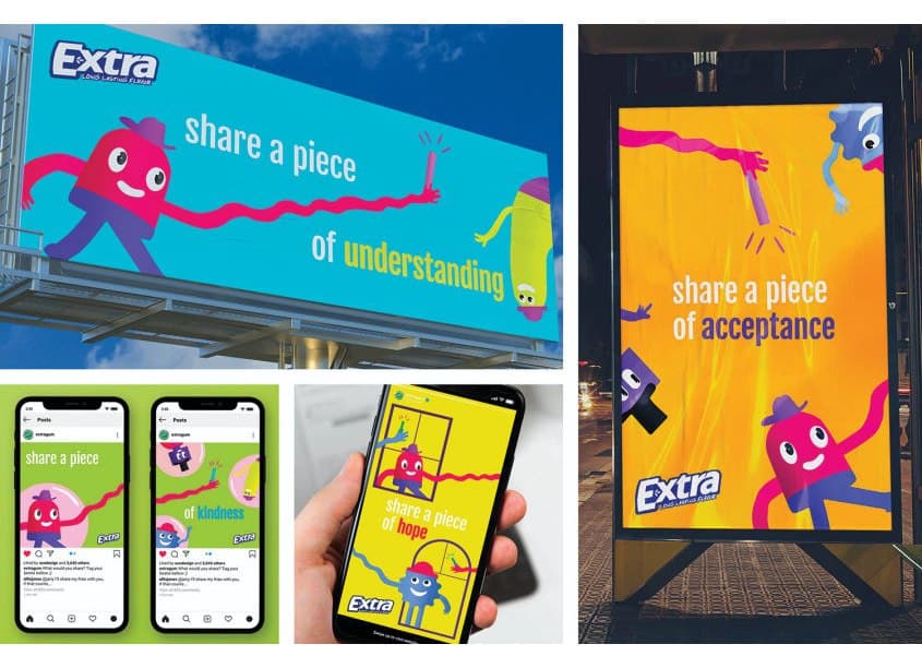 Share A Piece Extra Gum Campaign