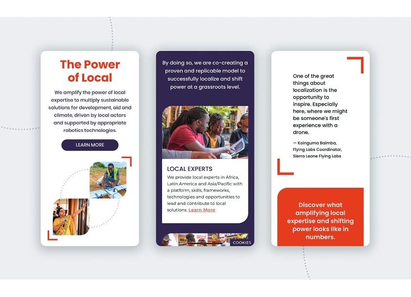 WeRobotics Website Design