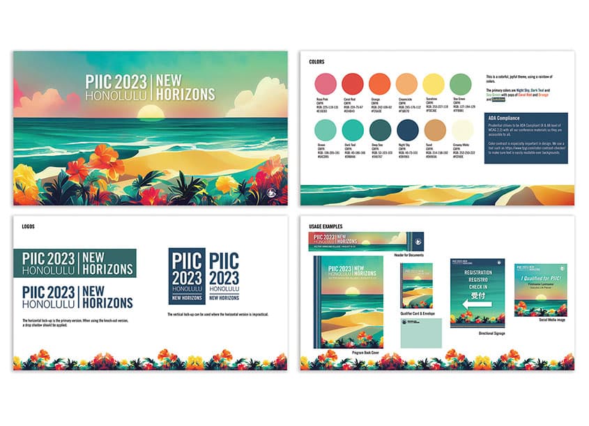 PIIC 2023 Conference Branding