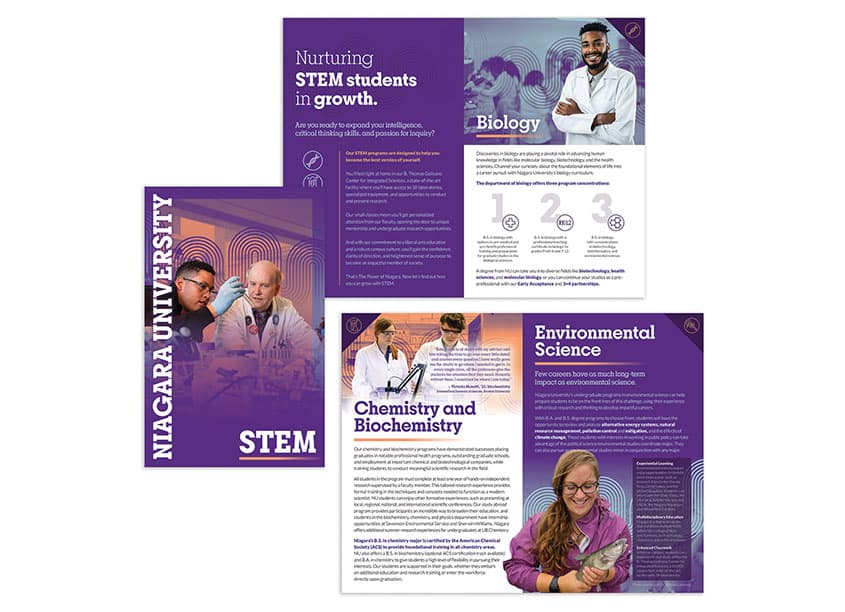 Niagara University STEM Brochure