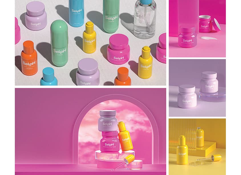 Sel:pH Beauty Packaging Design