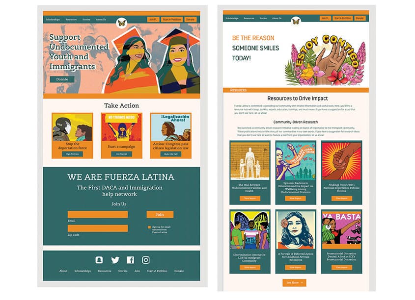 DACA Network Website