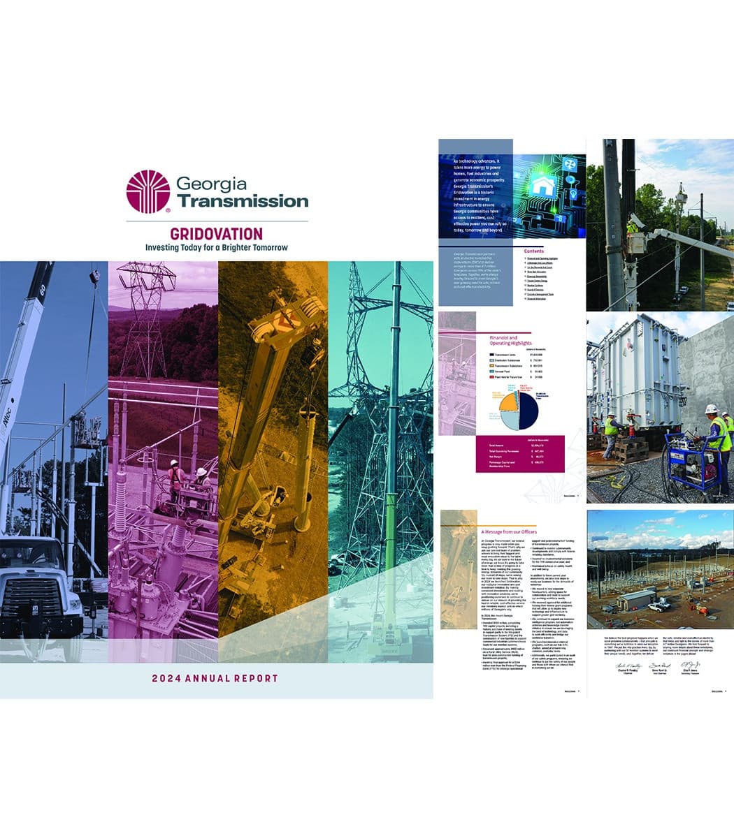 Georgia Transmission Annual Report 2024 Gridovation