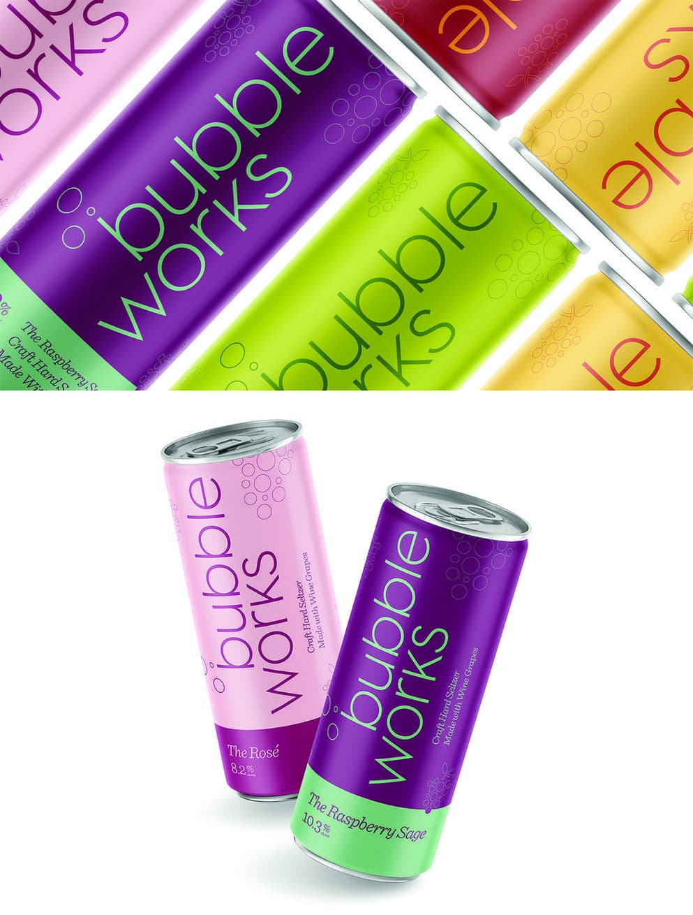 Bubble Works Cans
