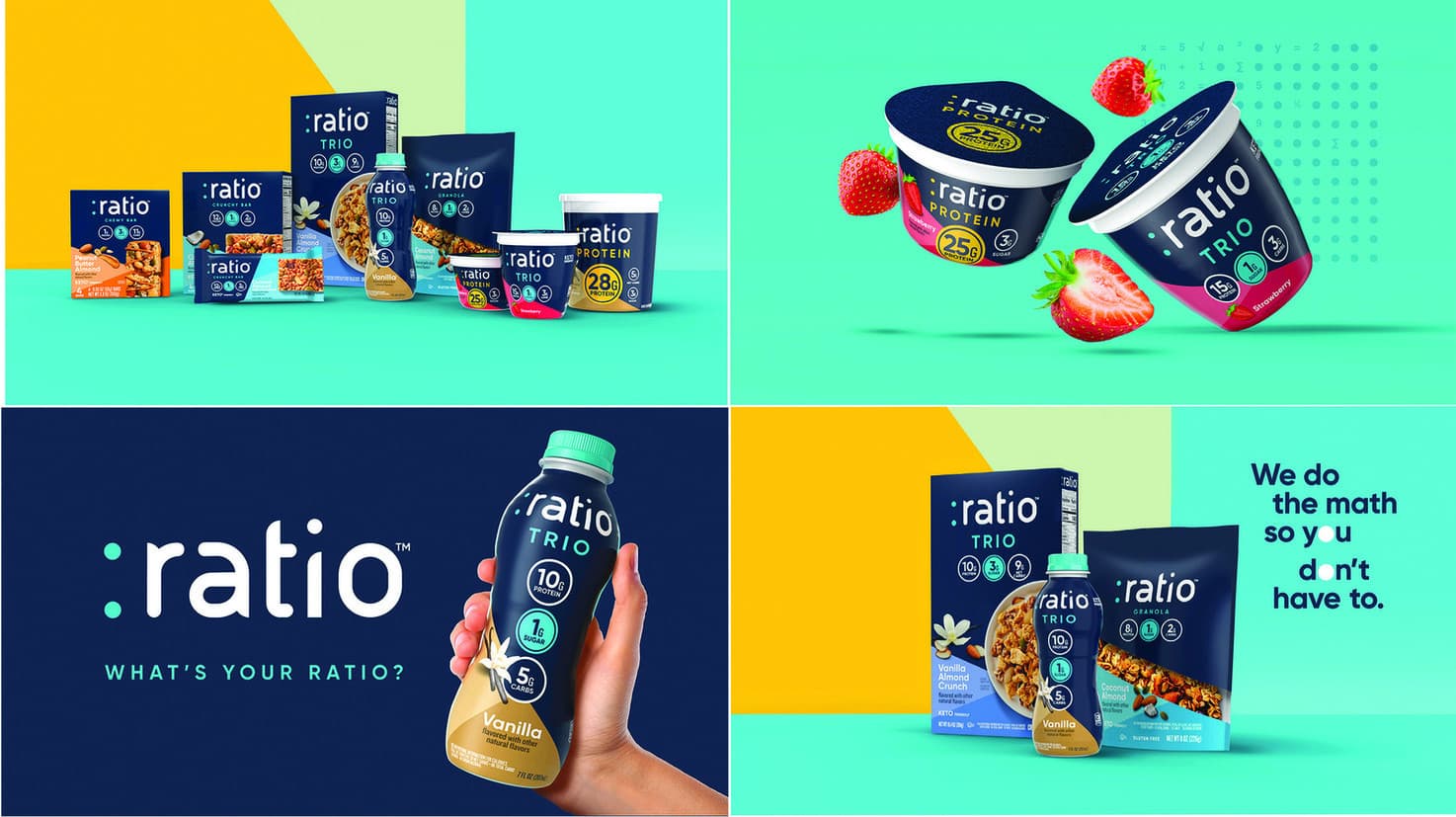 :ratio Redesign — Food & Beverage design — by CBX — 2025 GDUSA award entry