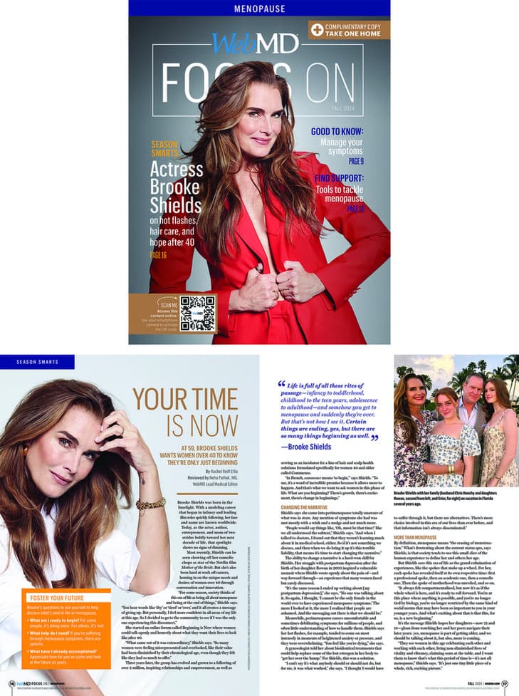 WebMD Focus On: Brooke Shields