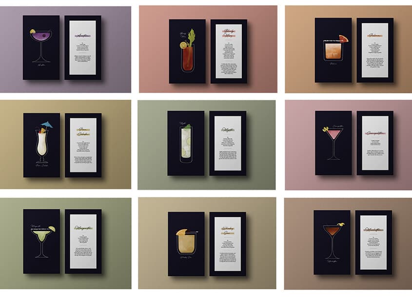 Cocktail Cards Student Project