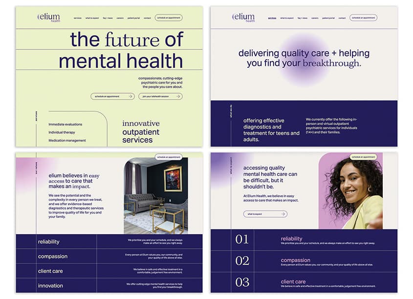 Elium Health Website