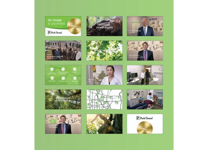 Park Dental 50th Anniversary Video — Digital Design — by Eight Moon™ — 2023 GDUSA award entry