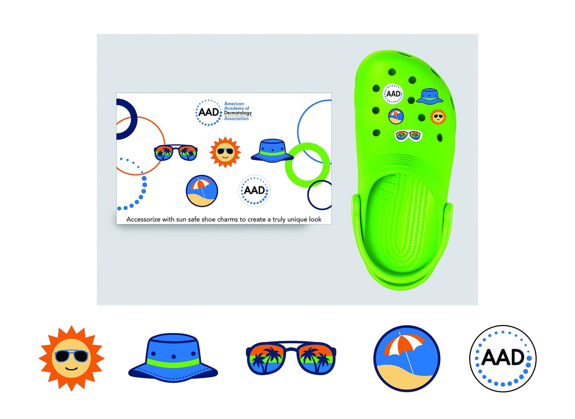 ADD Sun Safe Shoe Charms Giveaway