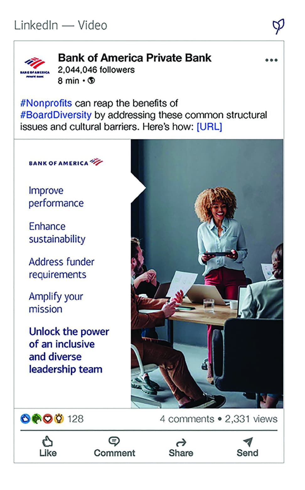 The Power of a Diverse and Inclusive Leadership Team Social Post