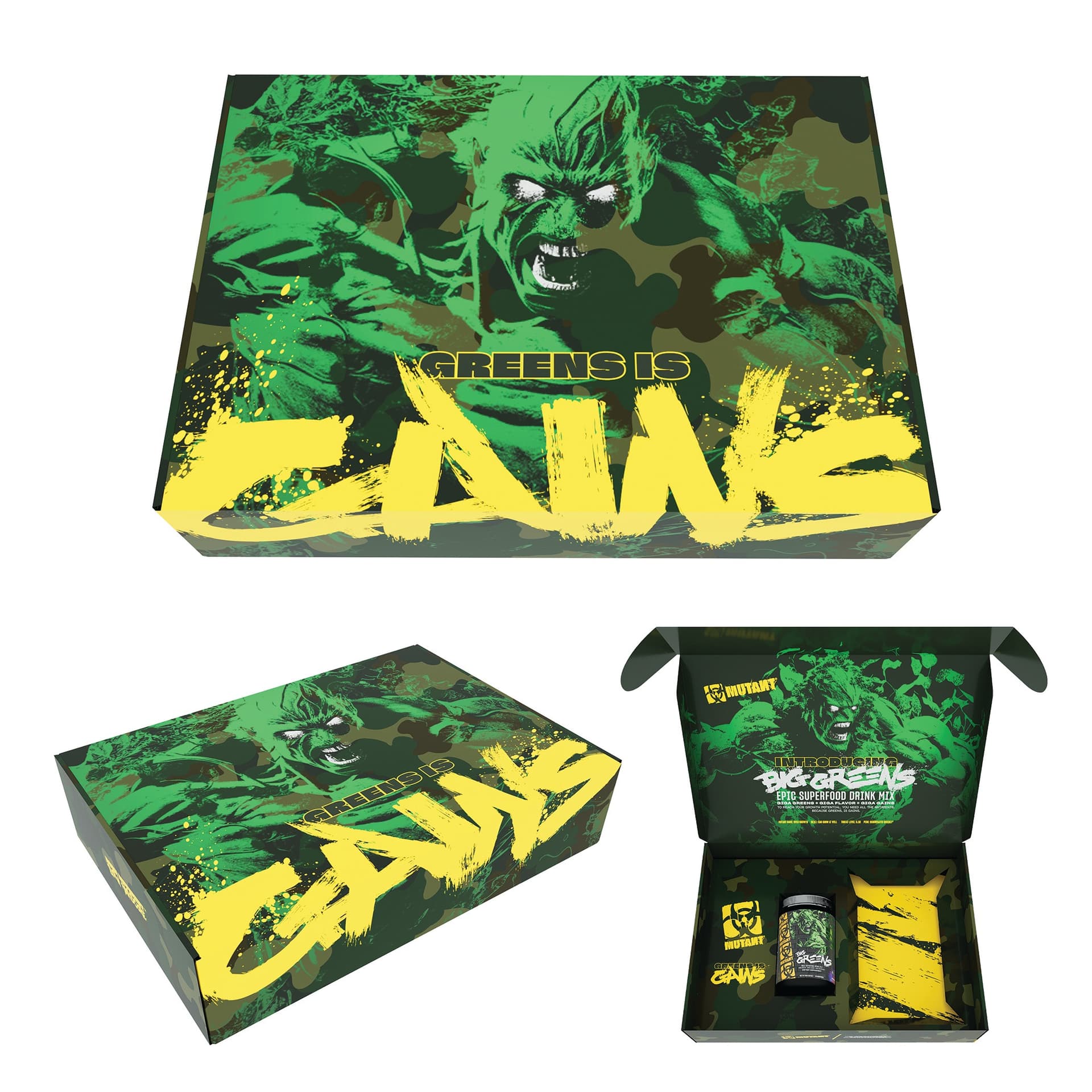 Mutant BigGreens Supplement Influencer Kit