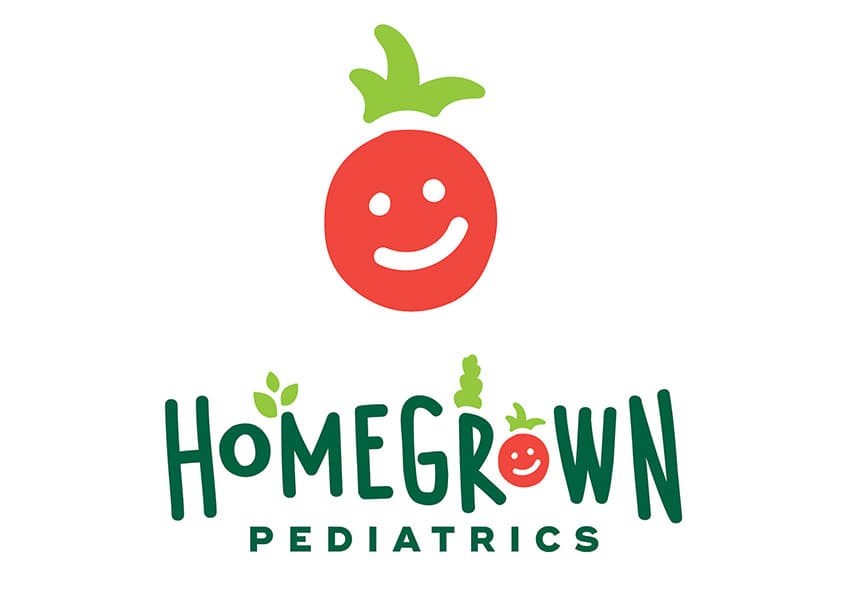 Homegrown Pediatrics Logo Design