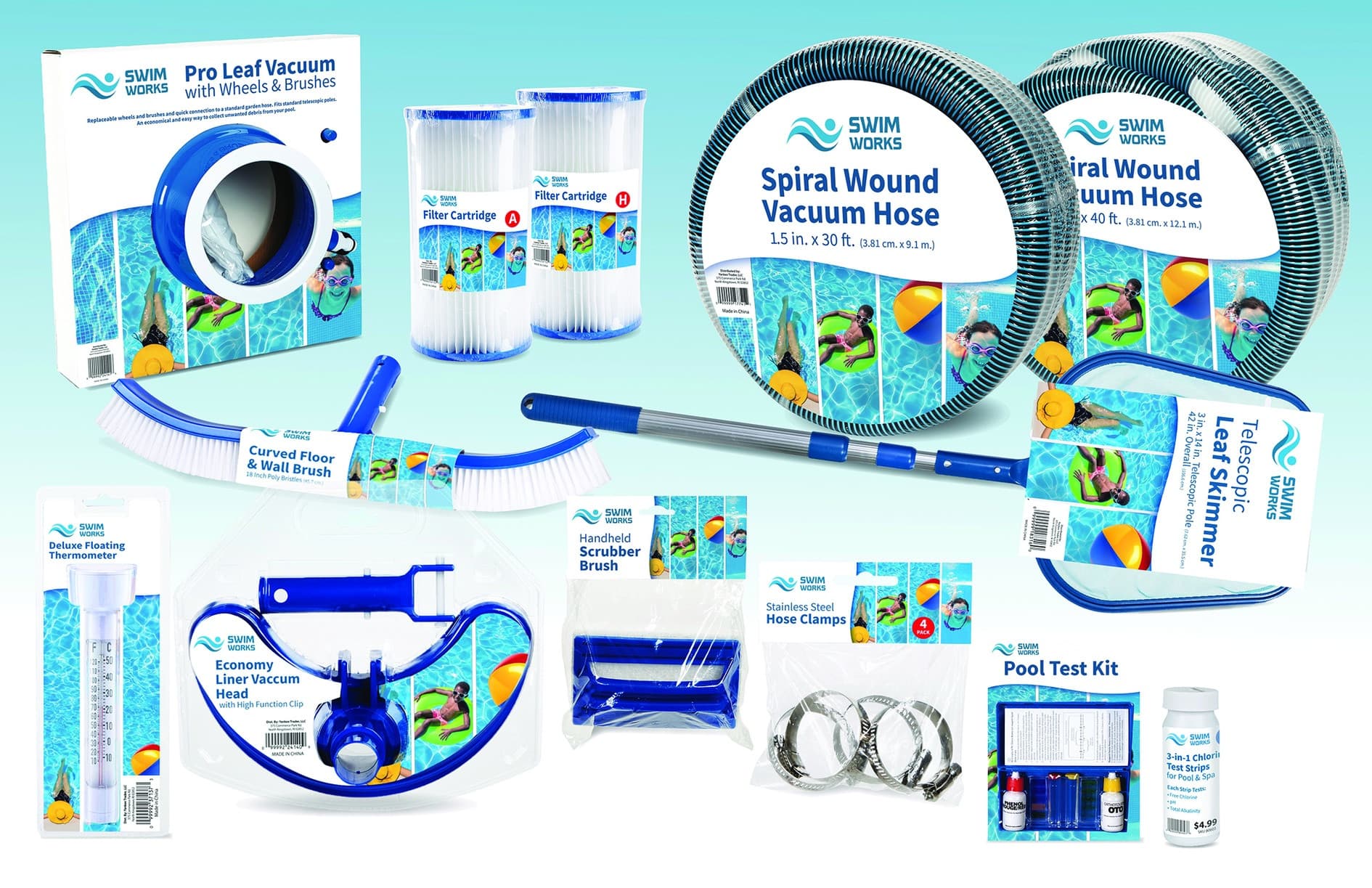 SwimWorks Private Label Brand Packaging