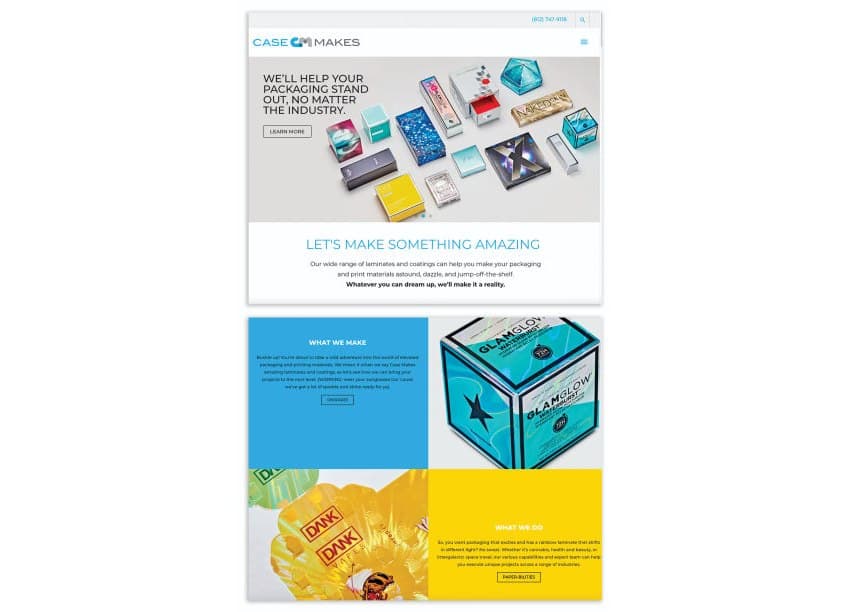 Case Makes Website