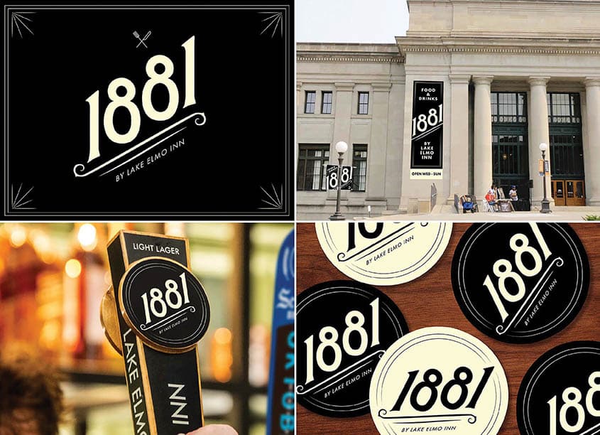 1881 by Lake Elmo Inn Branding