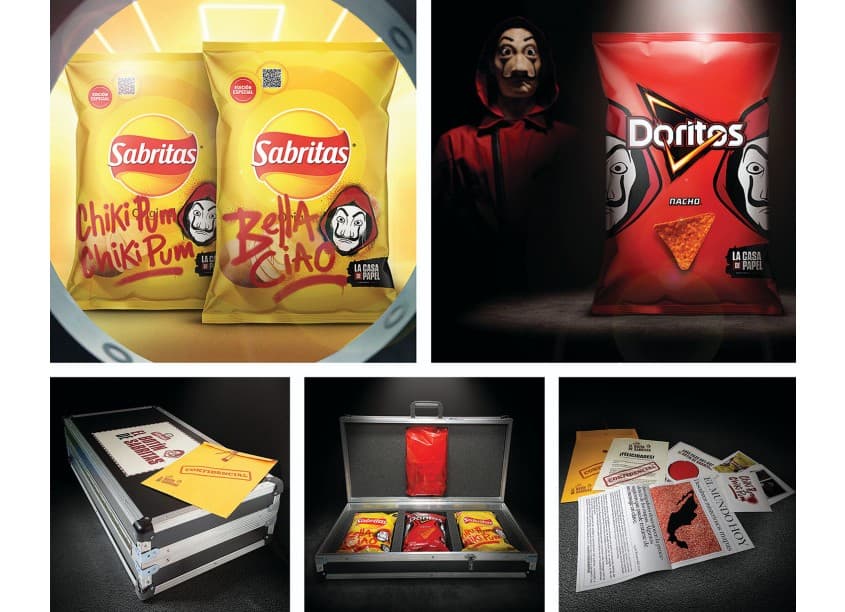 Sabritas x Netflix Money Heist