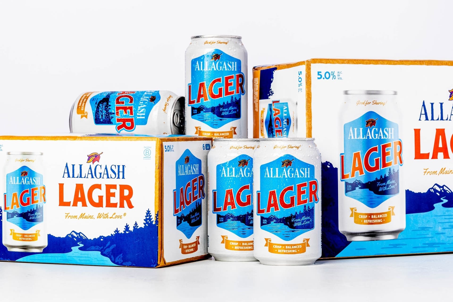 Allagash Lager Package Design