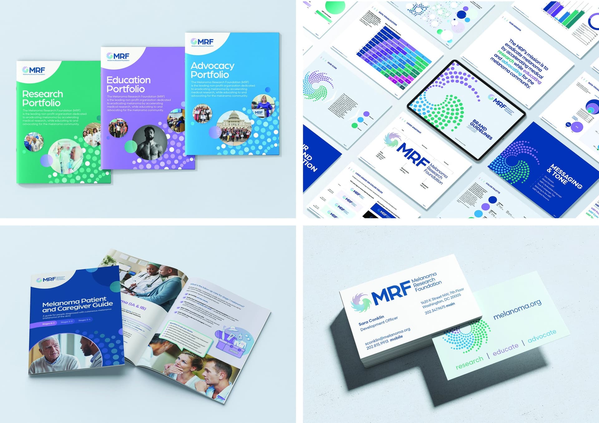 MRF Branding and Identity — Branding + Identity Programs design — by Adler Branding & Marketing — 2025 GDUSA award entry