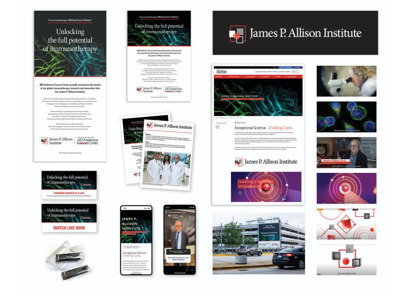 James P. Allison Institute Launch Campaign