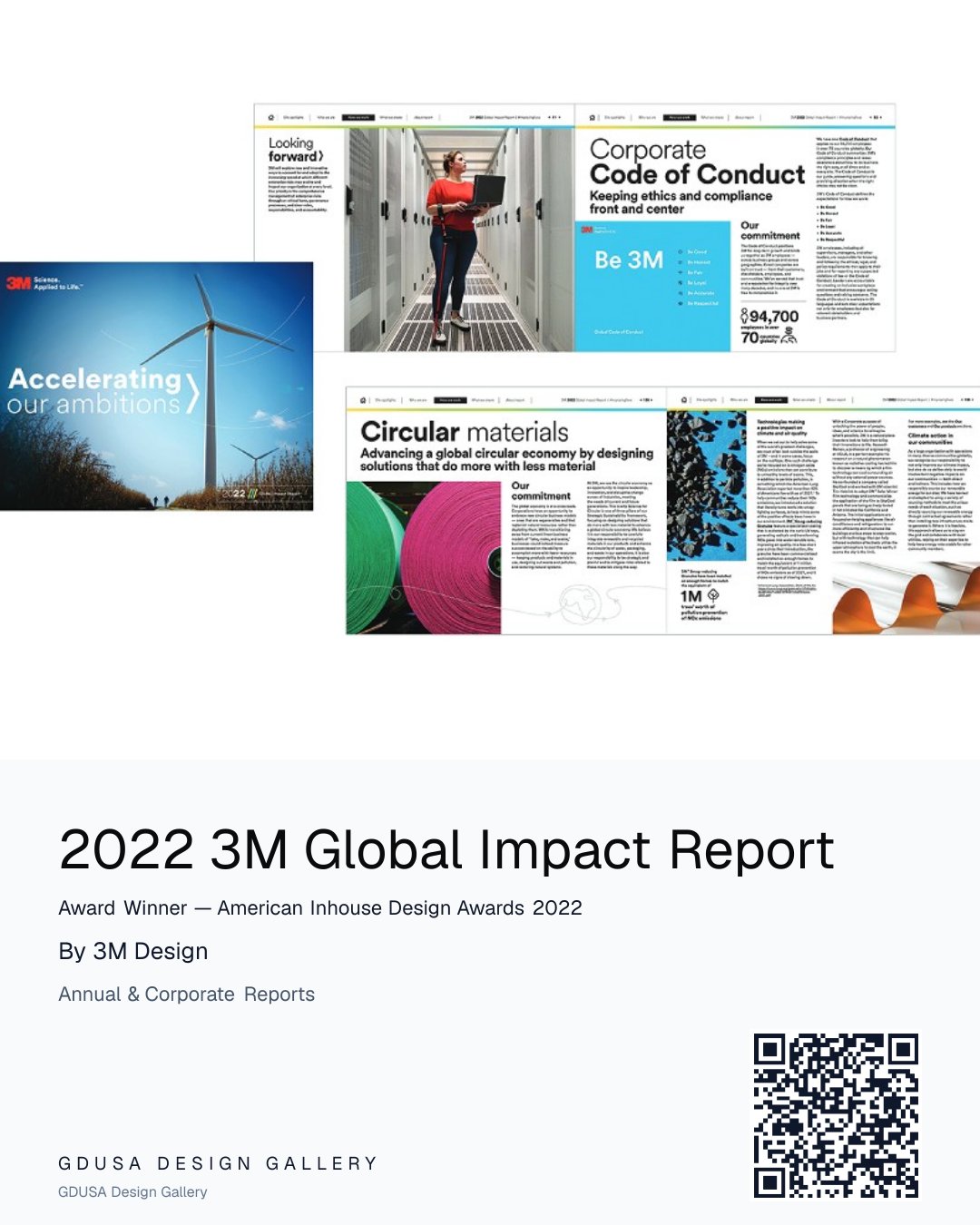 2022 3M Global Impact Report | GDUSA Gallery