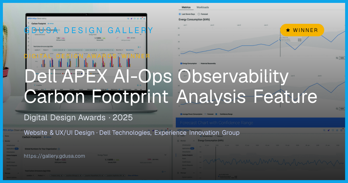 Dell APEX AI-Ops Observability Carbon Footprint Analysis Feature ...